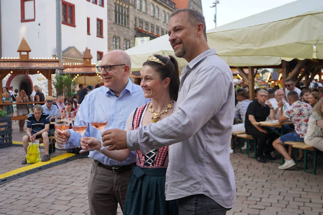 Impressionen vom Chemnitzer Weinfest