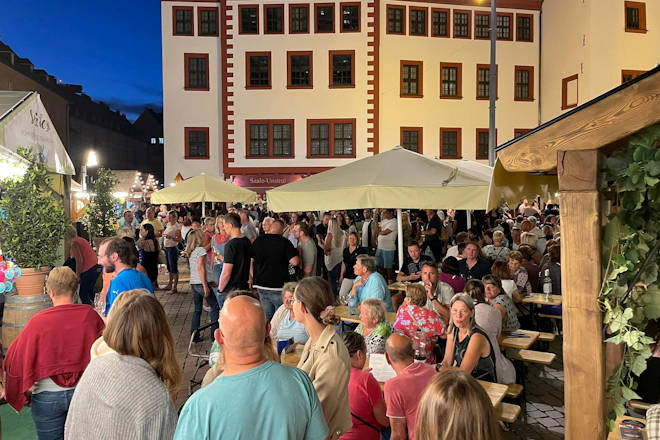 Impressionen vom Chemnitzer Weinfest