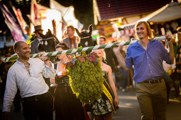 Impressionen vom Herbst- und Weinfest in Radebeul OT Kötzschenbroda