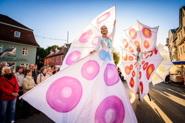 Impressionen vom Herbst- und Weinfest in Radebeul OT Kötzschenbroda