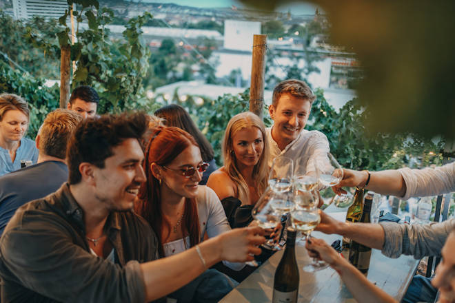 Impressionen vom Wein am Stein Festival in Würzburg