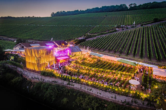 Impressionen vom Wein am Stein Festival in Würzburg