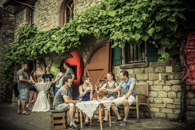 Impressionen vom Kellerweg-Fest in Guntersblum