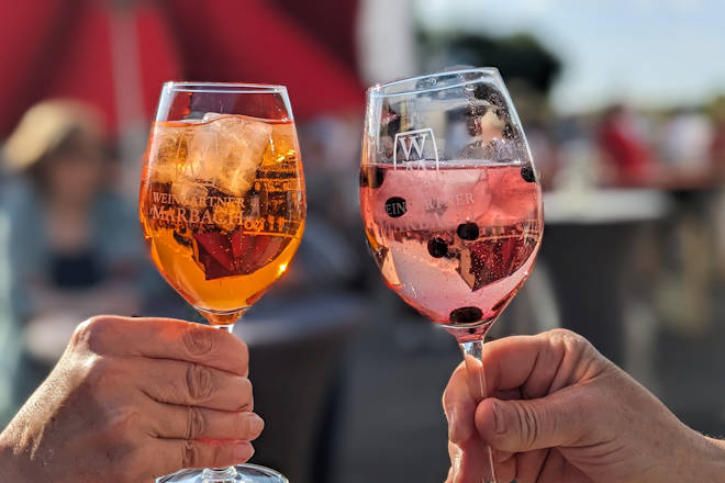 Impressionen vom Kelterfest mit Hannenherbst in Marbach am Neckar