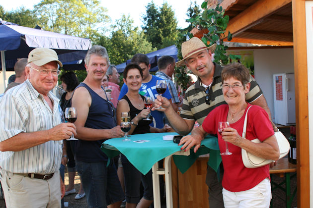 Impressionen vom Weinfest auf der Burg in Nohfelden
