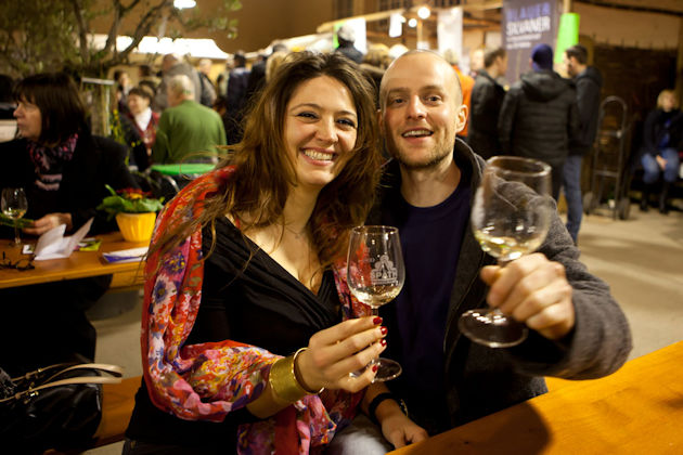 Impressionen vom winterlichen Weinfest bei Späth in Berlin-Treptow
