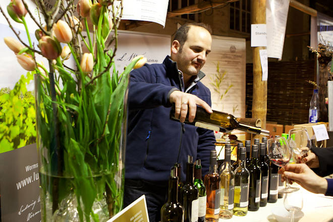 Impressionen vom winterlichen Weinfest bei Späth in Berlin-Treptow