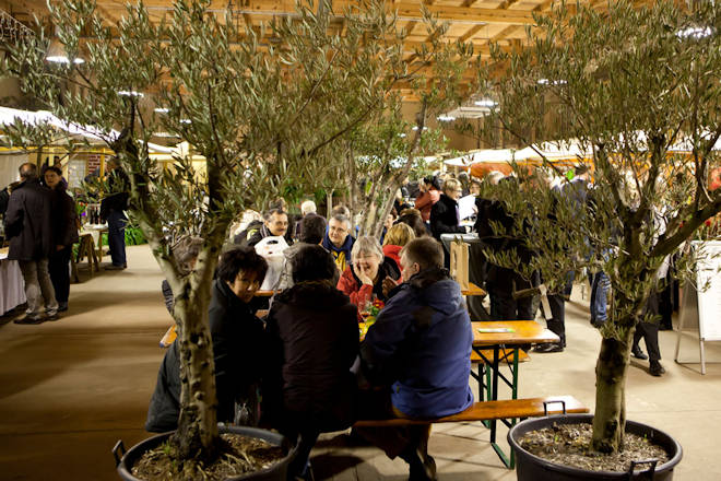 Impressionen vom winterlichen Weinfest bei Späth in Berlin-Treptow