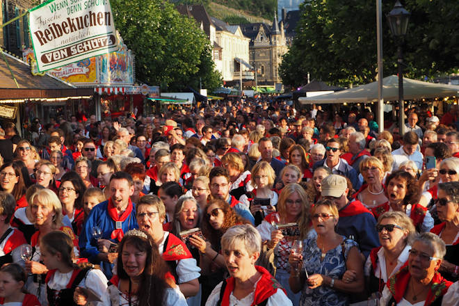 Impressionen vom Weinfest der Mittelmosel in Bernkastel-Kues