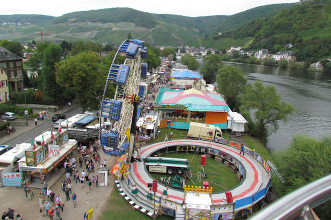 Impressionen vom Weinfest der Mittelmosel in Bernkastel-Kues