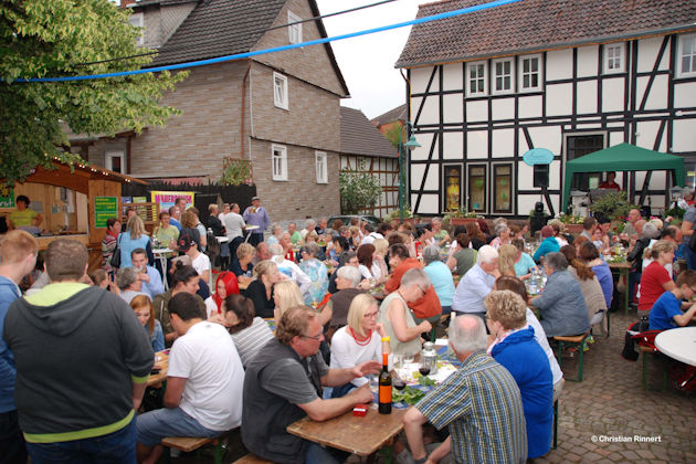 Impressionen vom Sommernachtsweinfest in Bad Zwesten