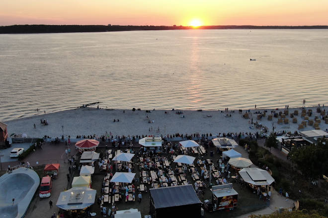Impressionen vom Weinfest in Laboe