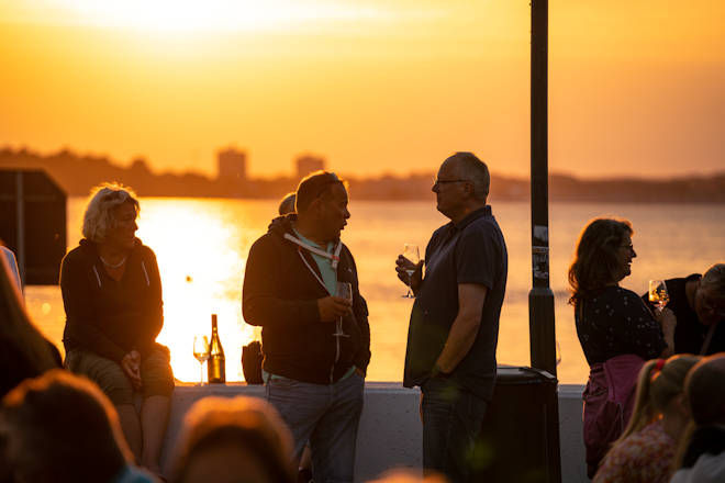 Impressionen vom Weinfest in Laboe