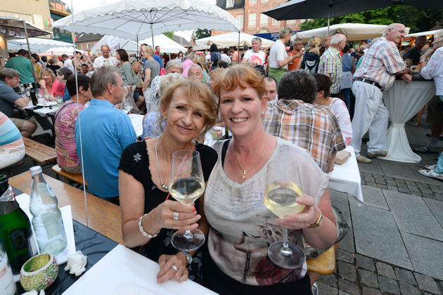 Impressionen vom Weinfest in Pinneberg