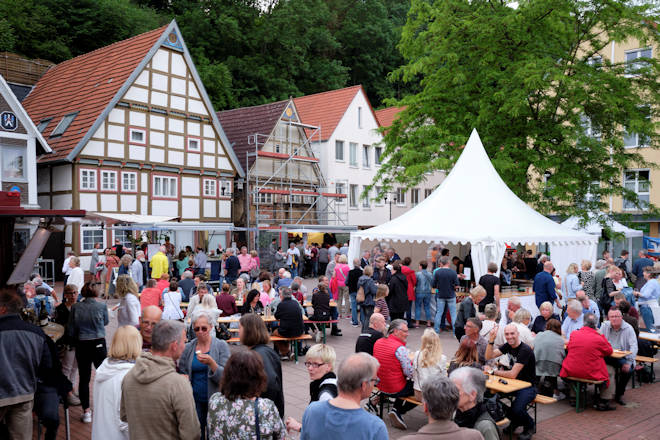Impressionen vom Vlothoer Weinfest