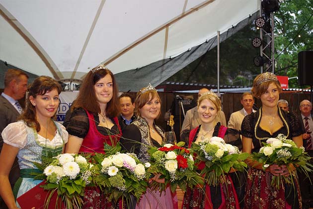 Zu den Höhepunkten des Weinfest Breisach gehört auch die Krönung der Weinprinzessin