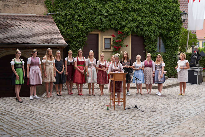 Impressionen vom Weinfestival in Kleinlangheim
