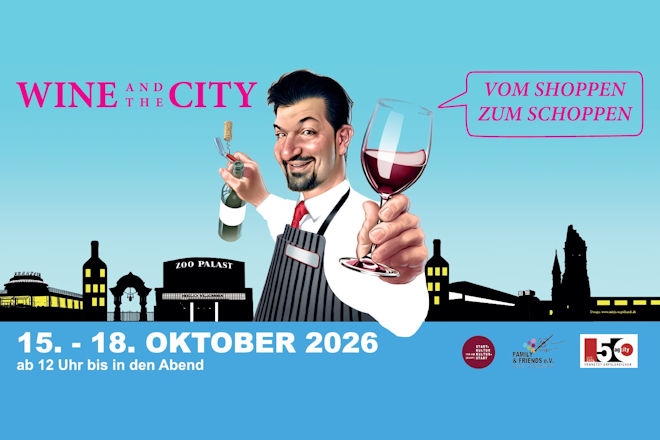 Willkommen zu WINE in the CITY auf dem Breitscheidplatz in Berlin-Charlottenburg 2026!